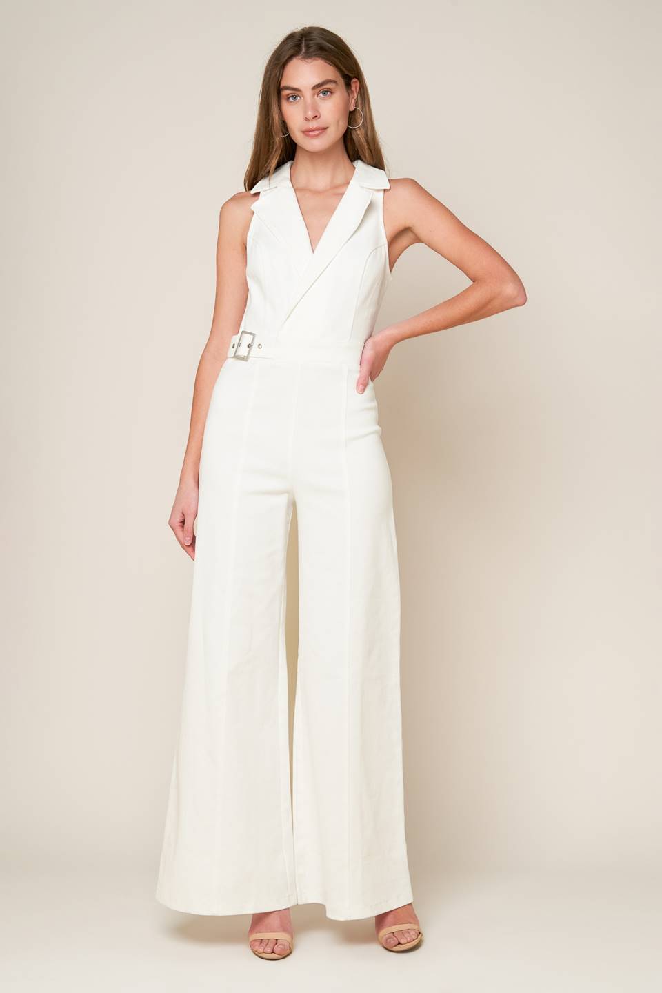 SHOPPING AROUND WOVEN JUMPSUIT Flying Tomato